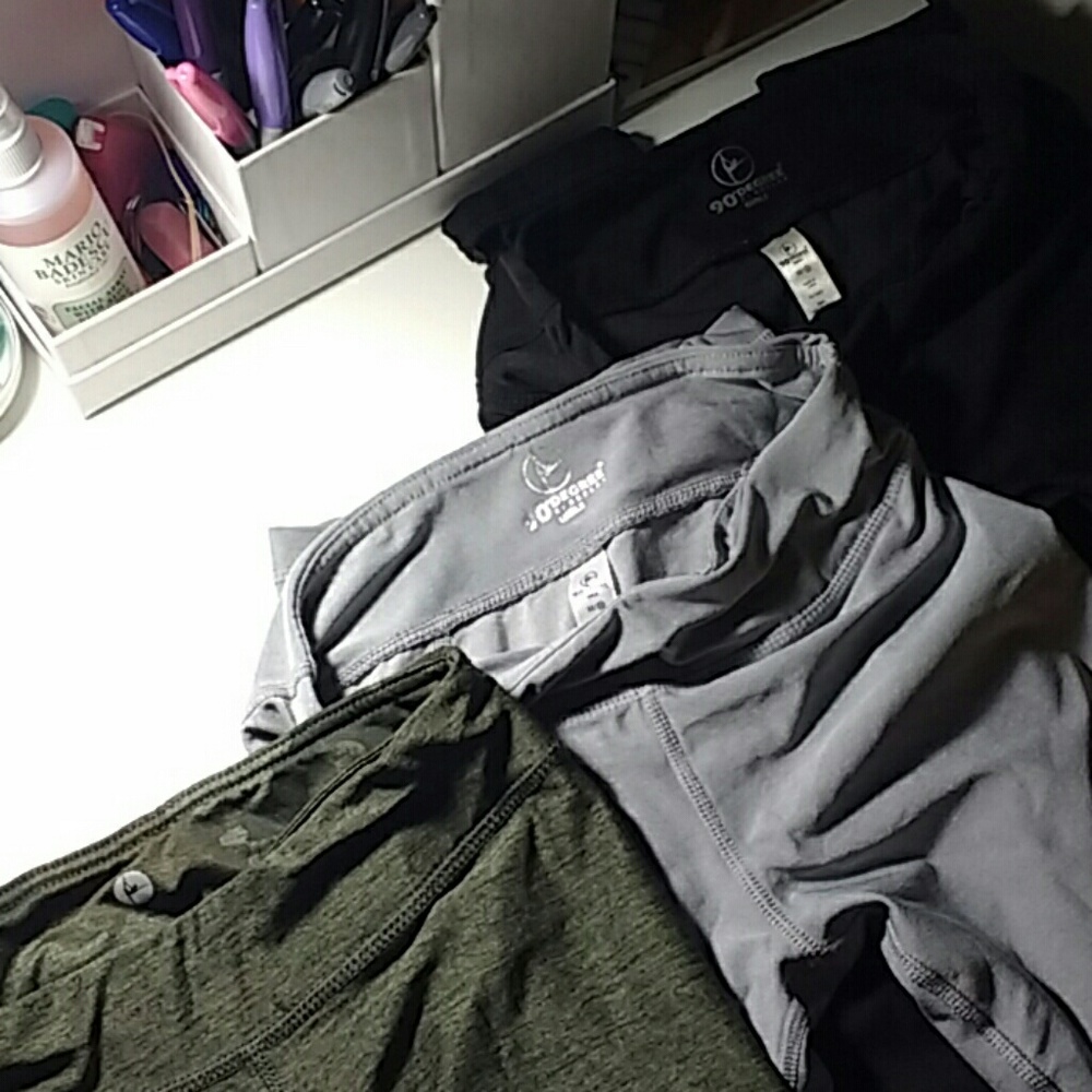 Girls size 10 90 degrees leggings bundle